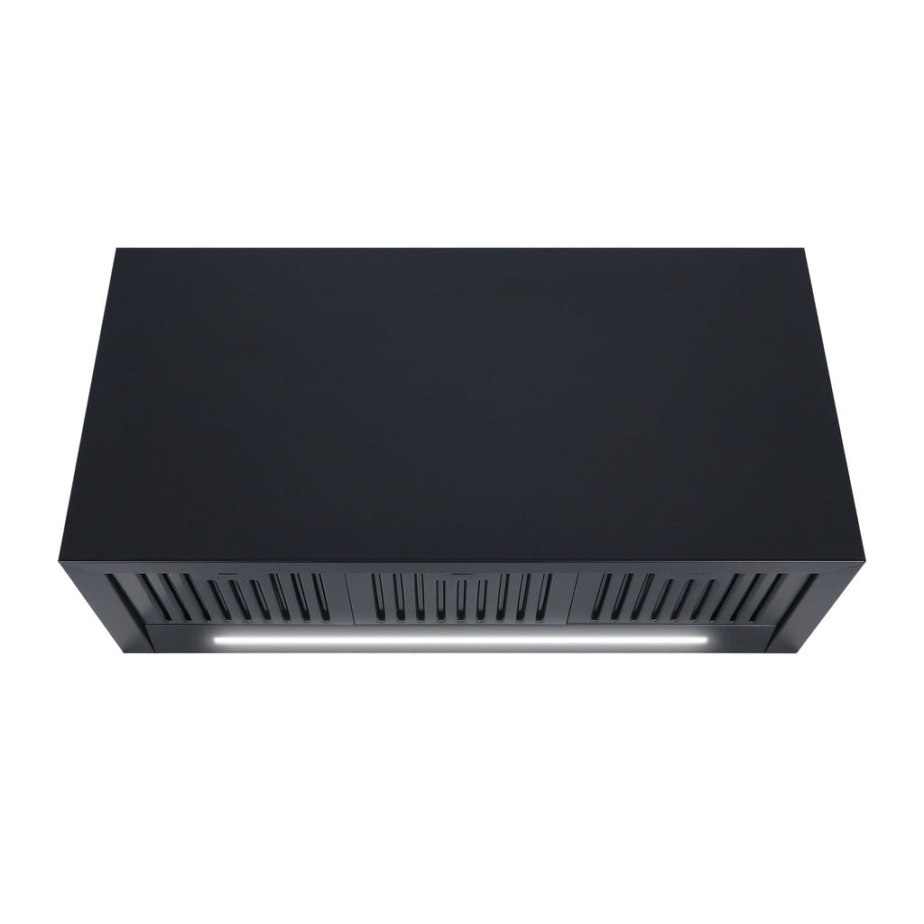 Witt Phantom 90 BN Wandhängende Haube Schwarz