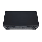 Witt Phantom 90 BN Wandhängende Haube Schwarz
