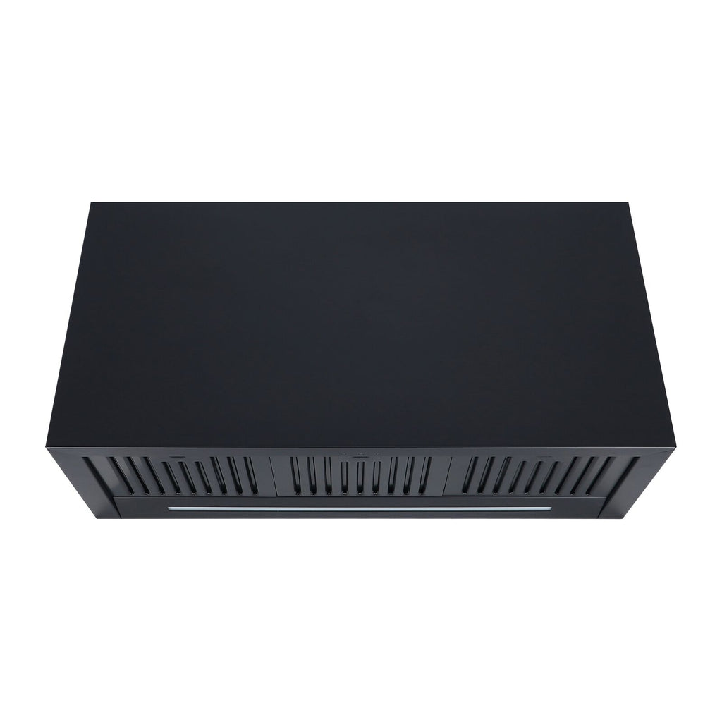Witt Phantom 90 BN Wandhängende Haube Schwarz