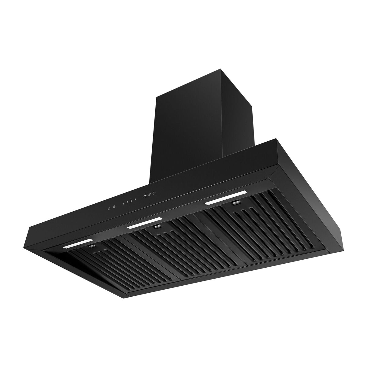 Witt Cross 90 BN Wall hanging hood Black