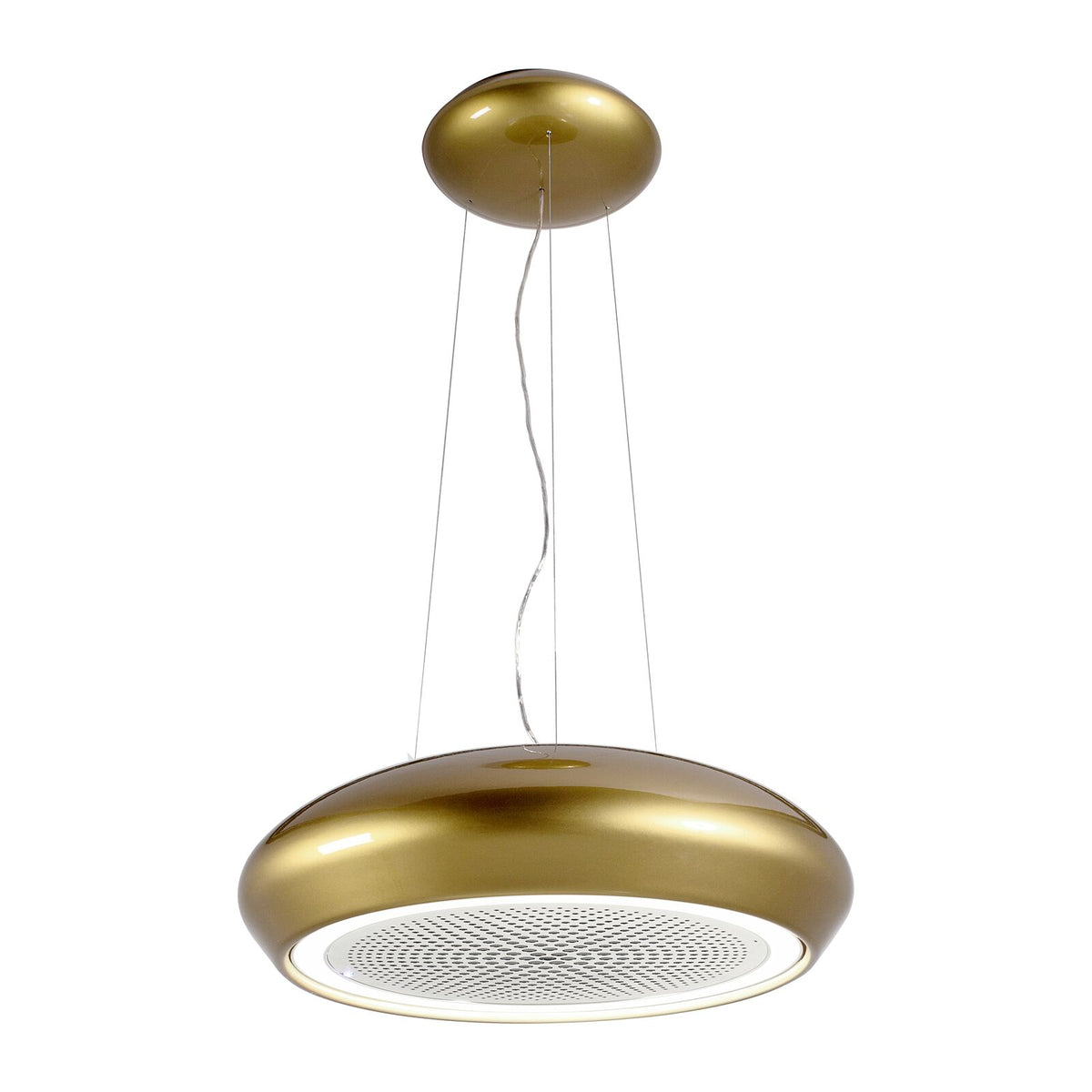 Witt Precious -3 Fritt-hengende ventilator Messing