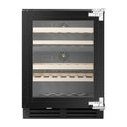 Witt WU6082H-2P39 Undercounter Wine Black