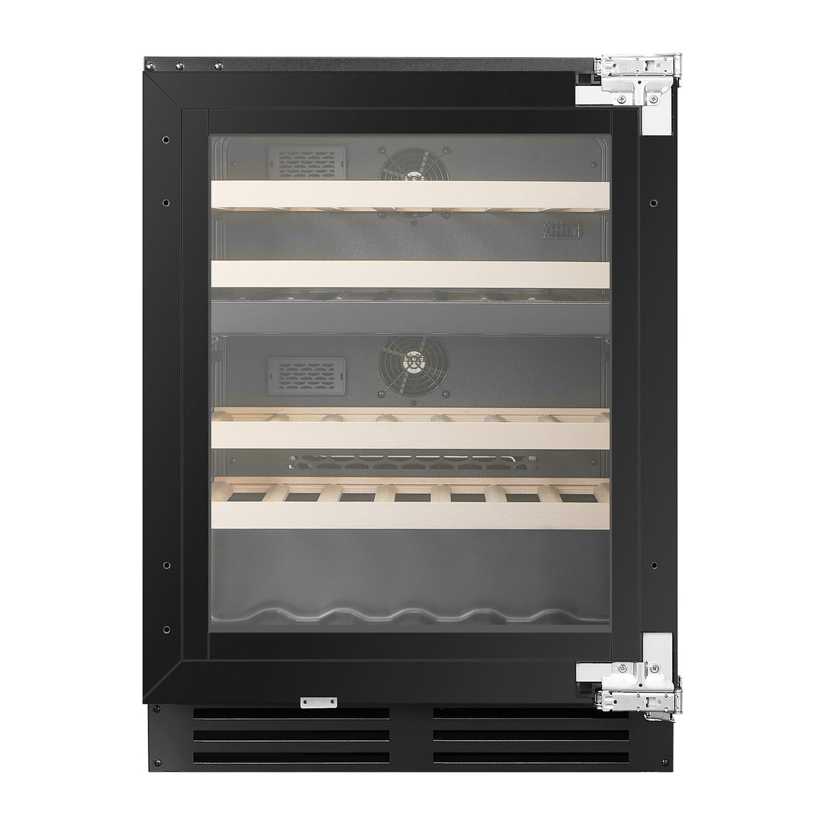 Witt WU6082H-2P39 Unterbau-Weinschrank Schwarz