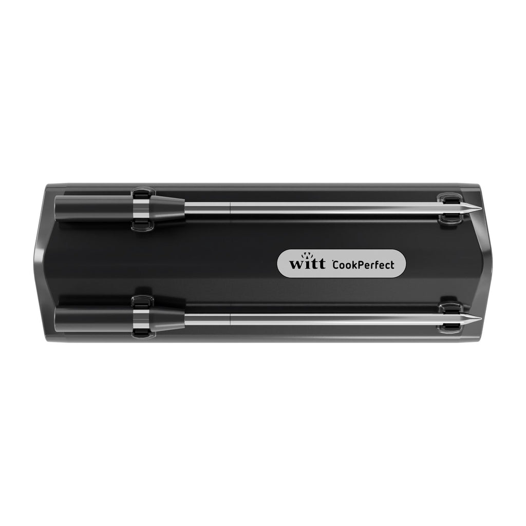 Witt CookPerfect Wireless Dual Paistolämpömittari Musta