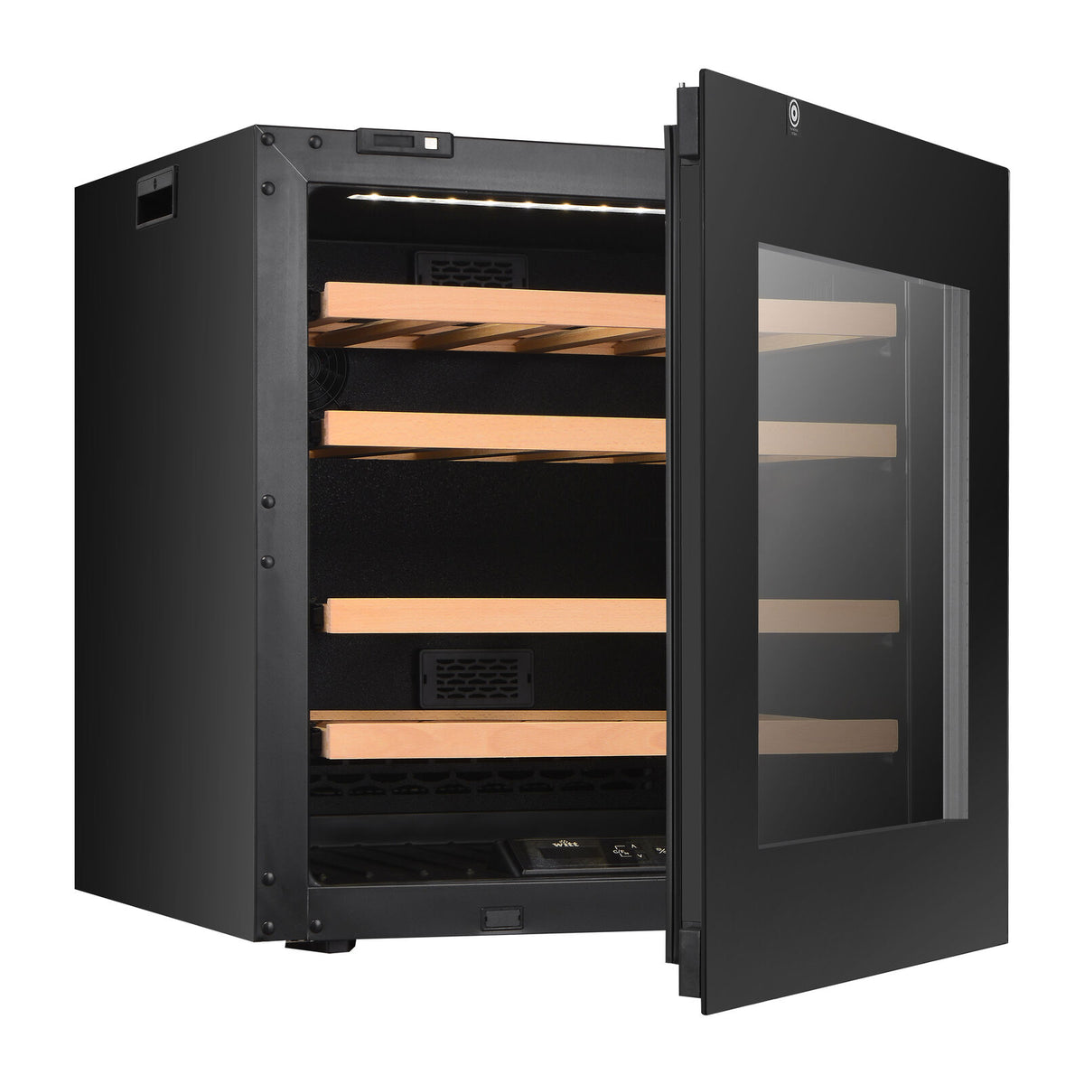 Witt Wine WI6060T-1B30 Inbyggd vinkyl Svart