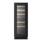 Witt WU3082T2-2B17 Undercounter Wine Black