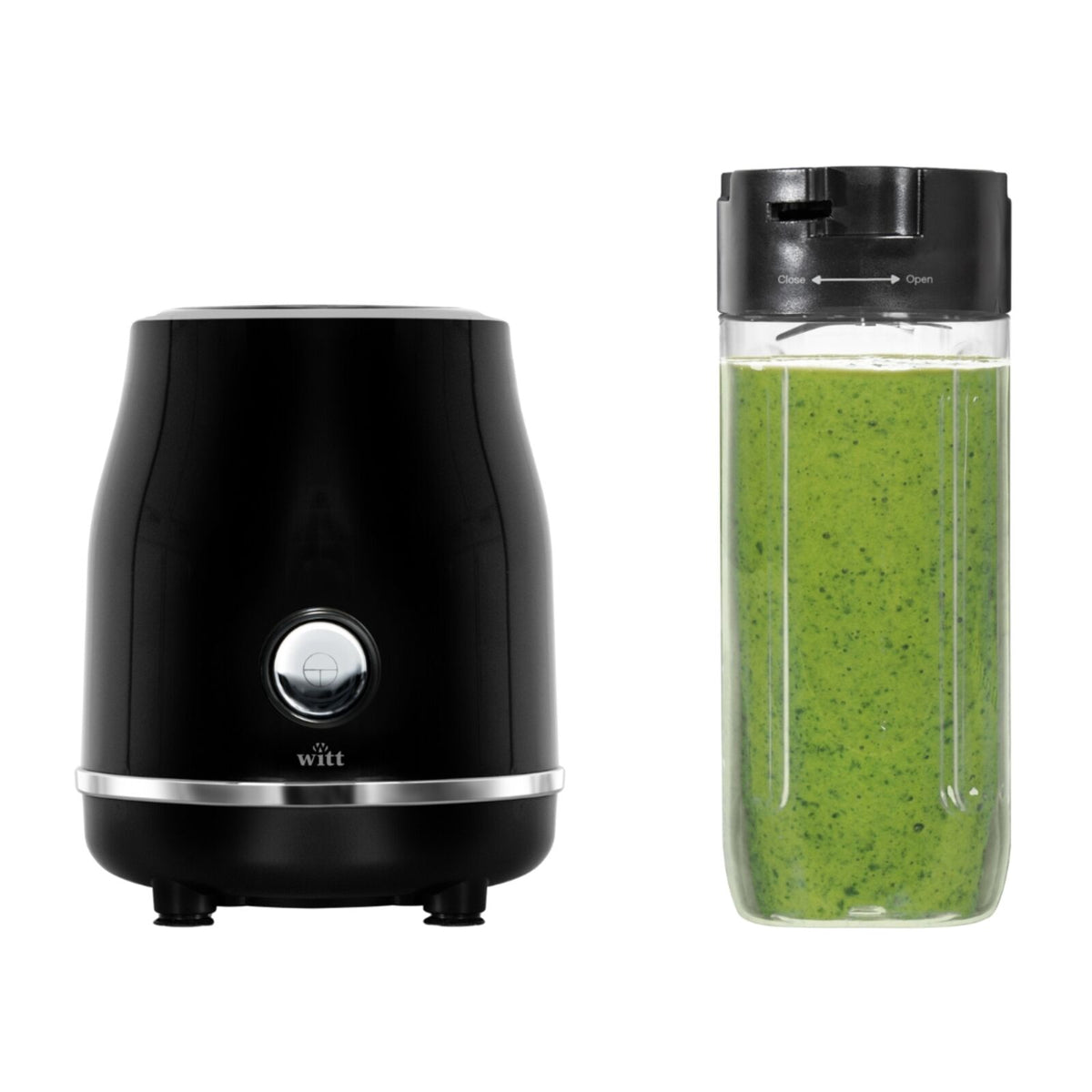 Witt Premium Retro To-go Blender Svart