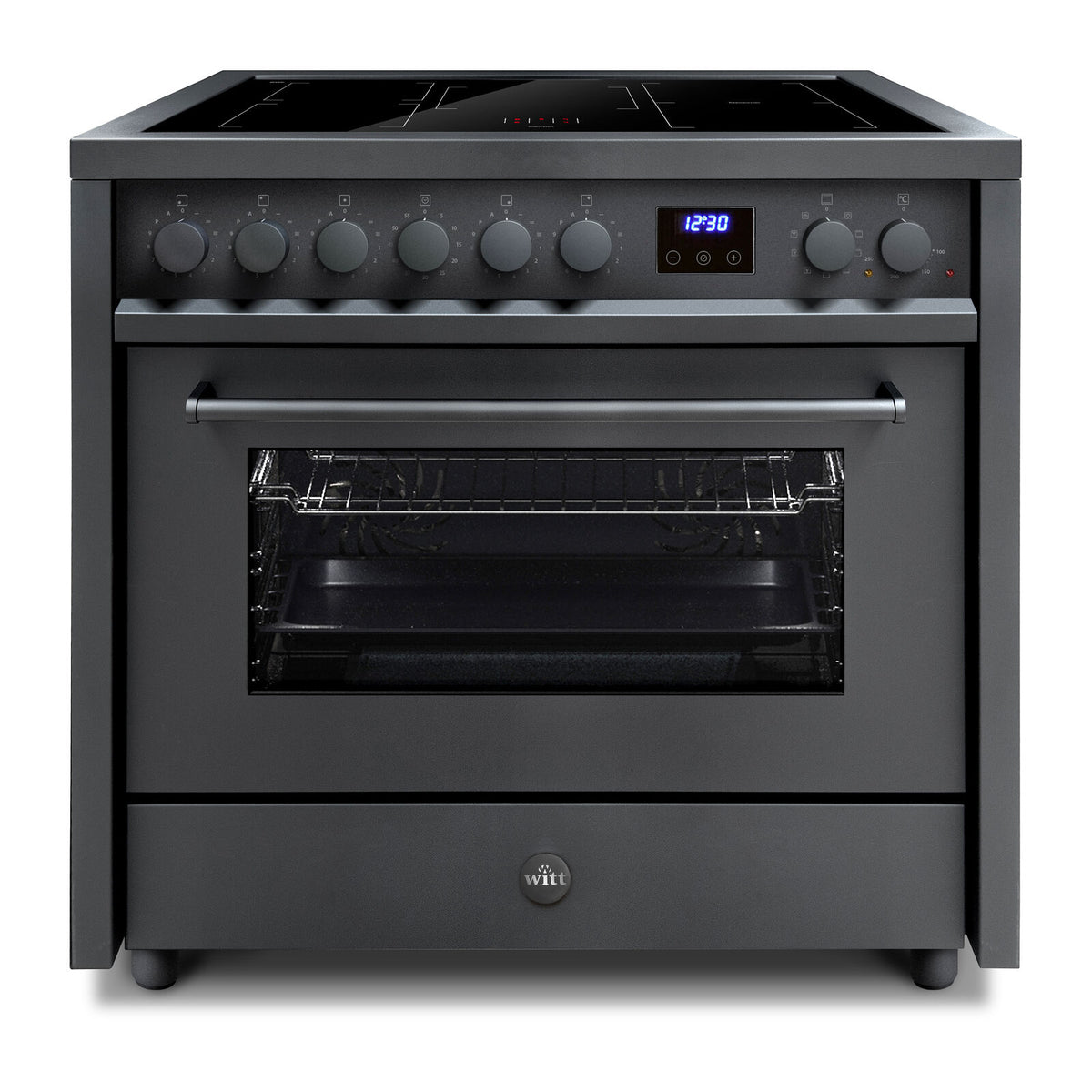 Witt Embrace 90 Induksjon MB Induksjonskomfyr Svart