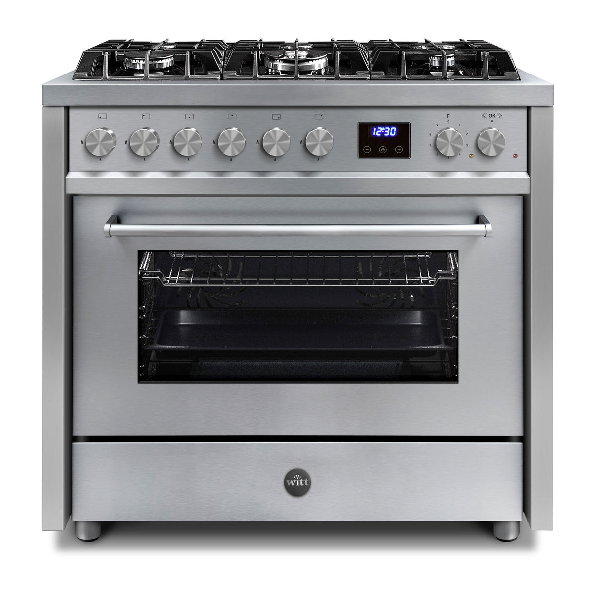Witt Embrace 90 Gas S Gas cooker Stainless steel
