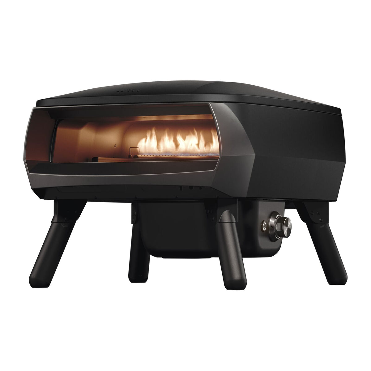 Witt PICCOLO Rotante 13" mattsvart EU pizzaugn