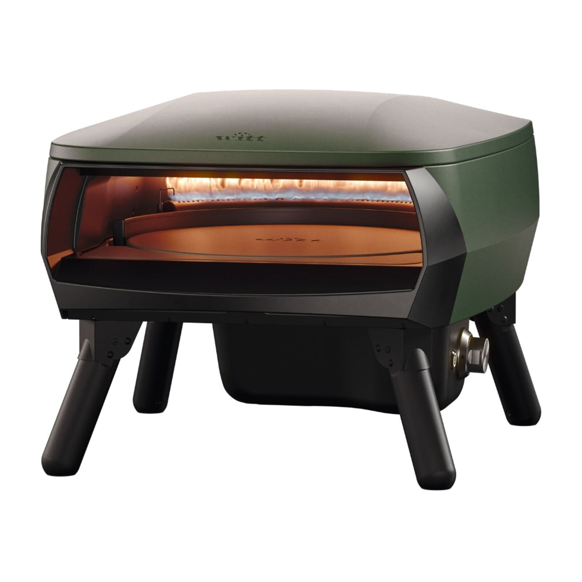 Witt PICCOLO Rotante 13" mat green EU pizzaugn