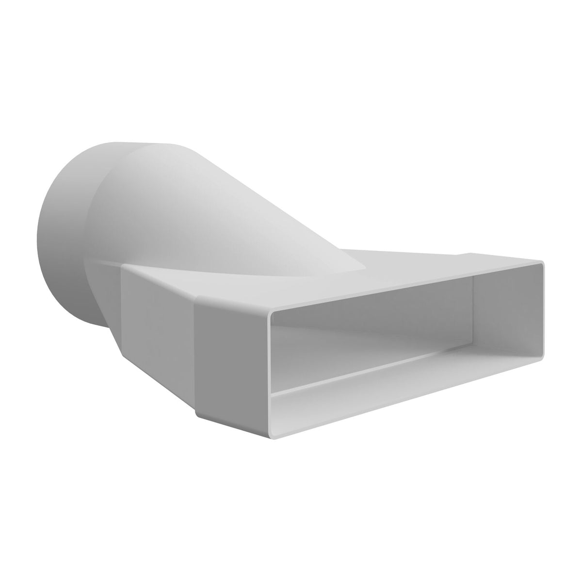 Witt IT305 Horisontell böj, 220x55mm Vit