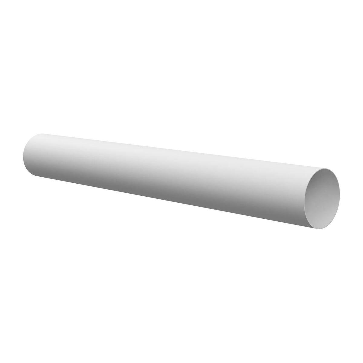 Witt IT207 Rundt rør L. 1200xØ125mm - Hvid