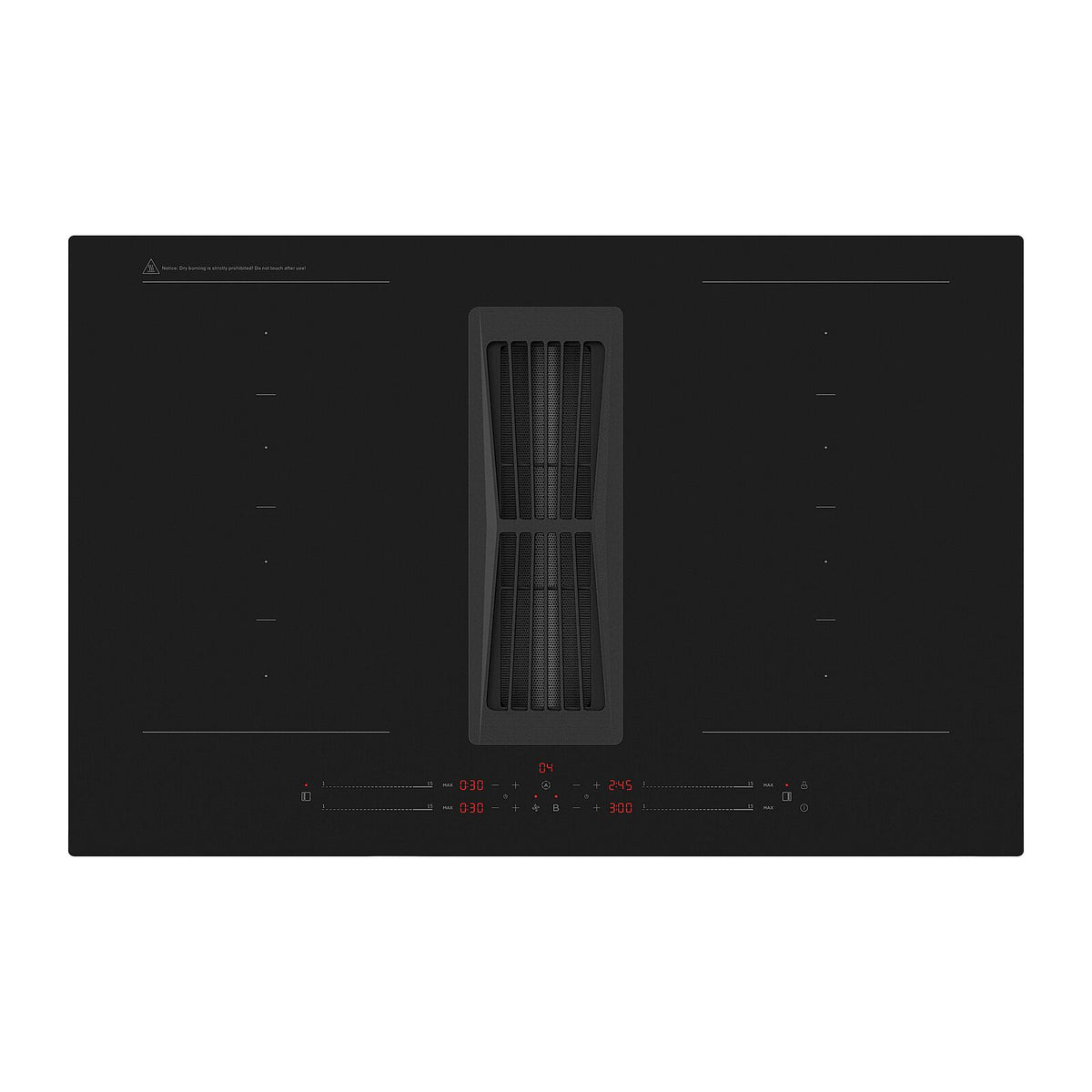 Witt Classic Heat 80 R Hood in hob Black