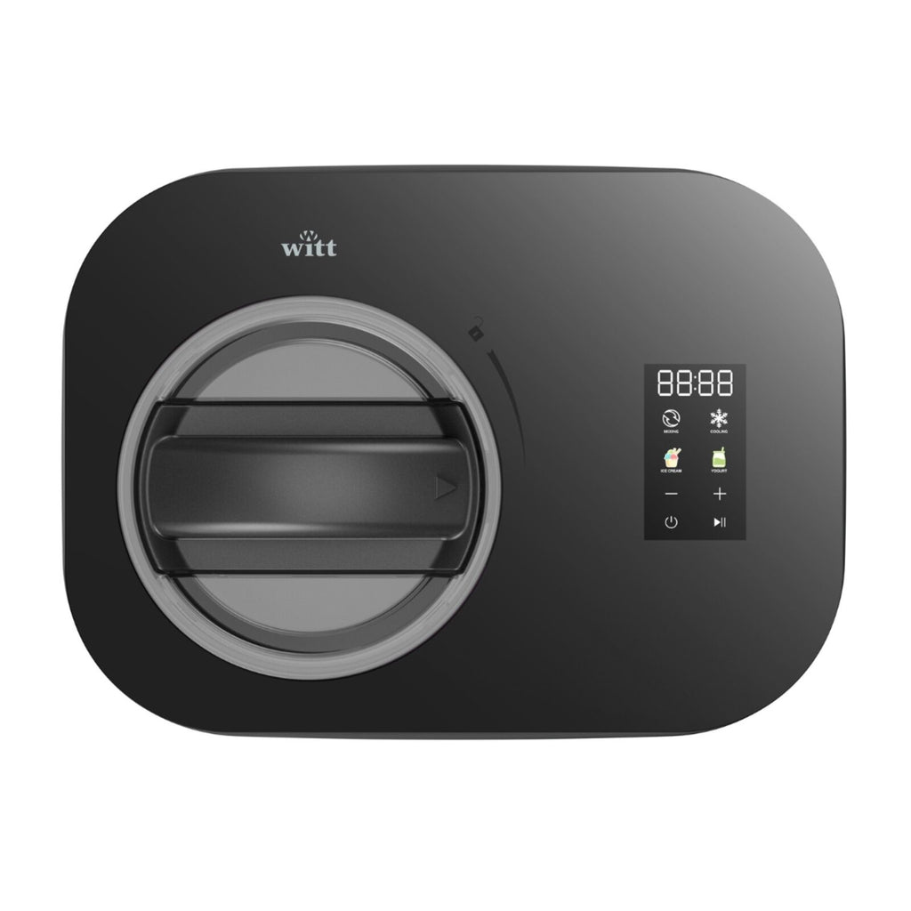 Witt Premium Ice Cream Maker 1L. Black Ice cream maker Black