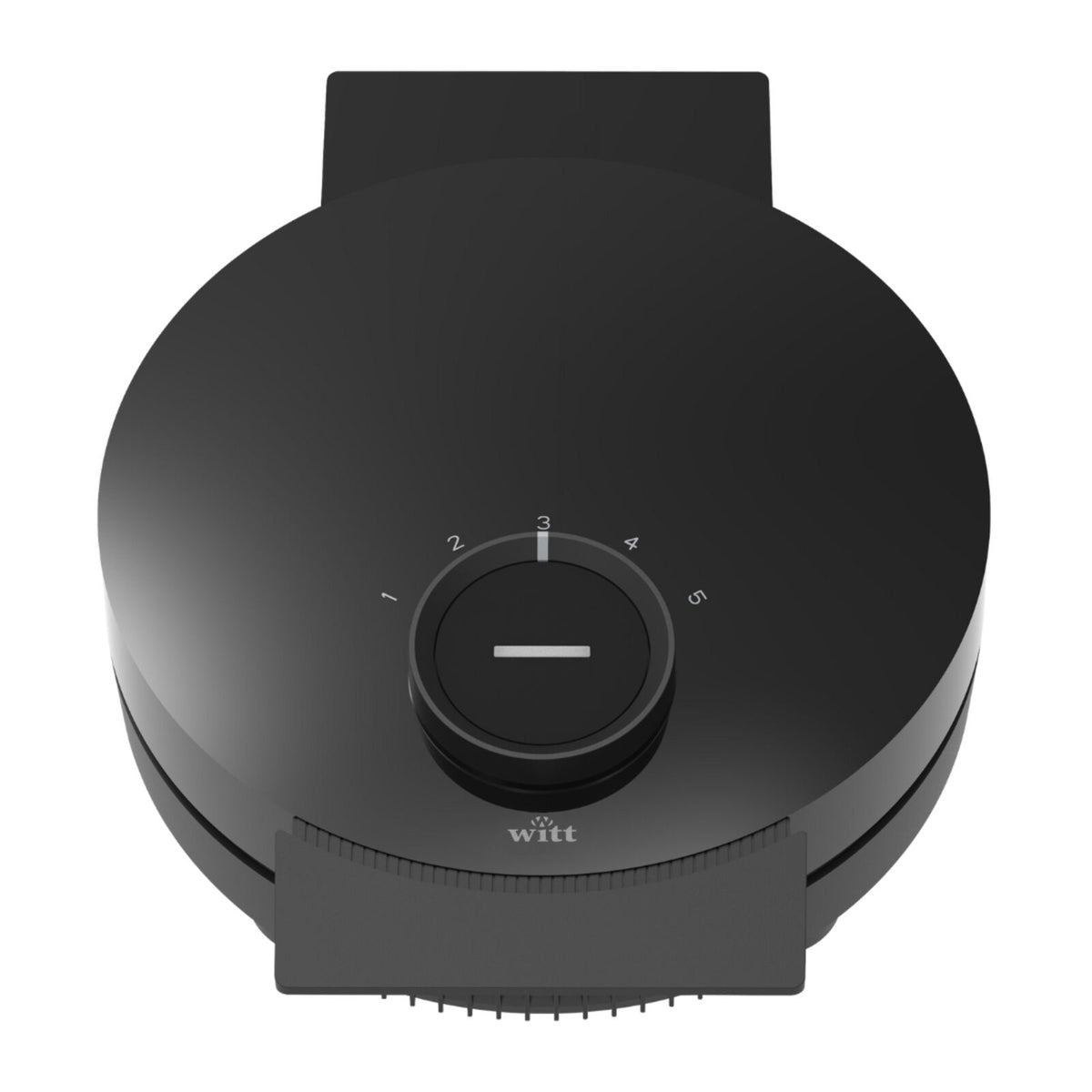 Witt Premium Vohvelirauta Single Musta Vohvelirauta Musta