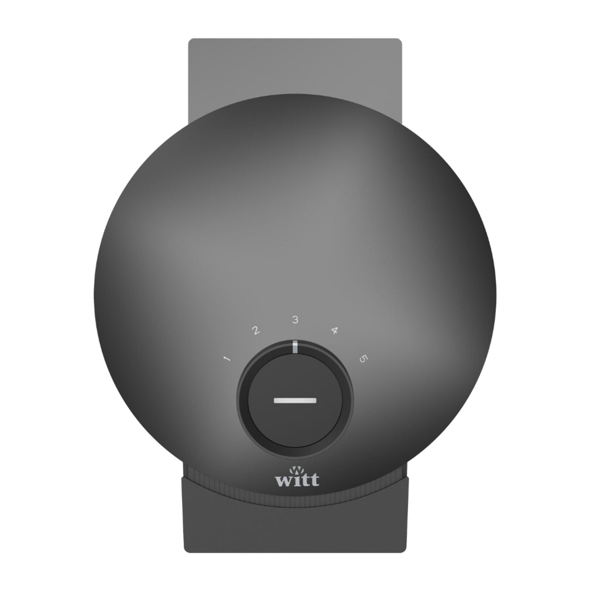 Witt Premium Vohvelirauta Single Musta Vohvelirauta Musta