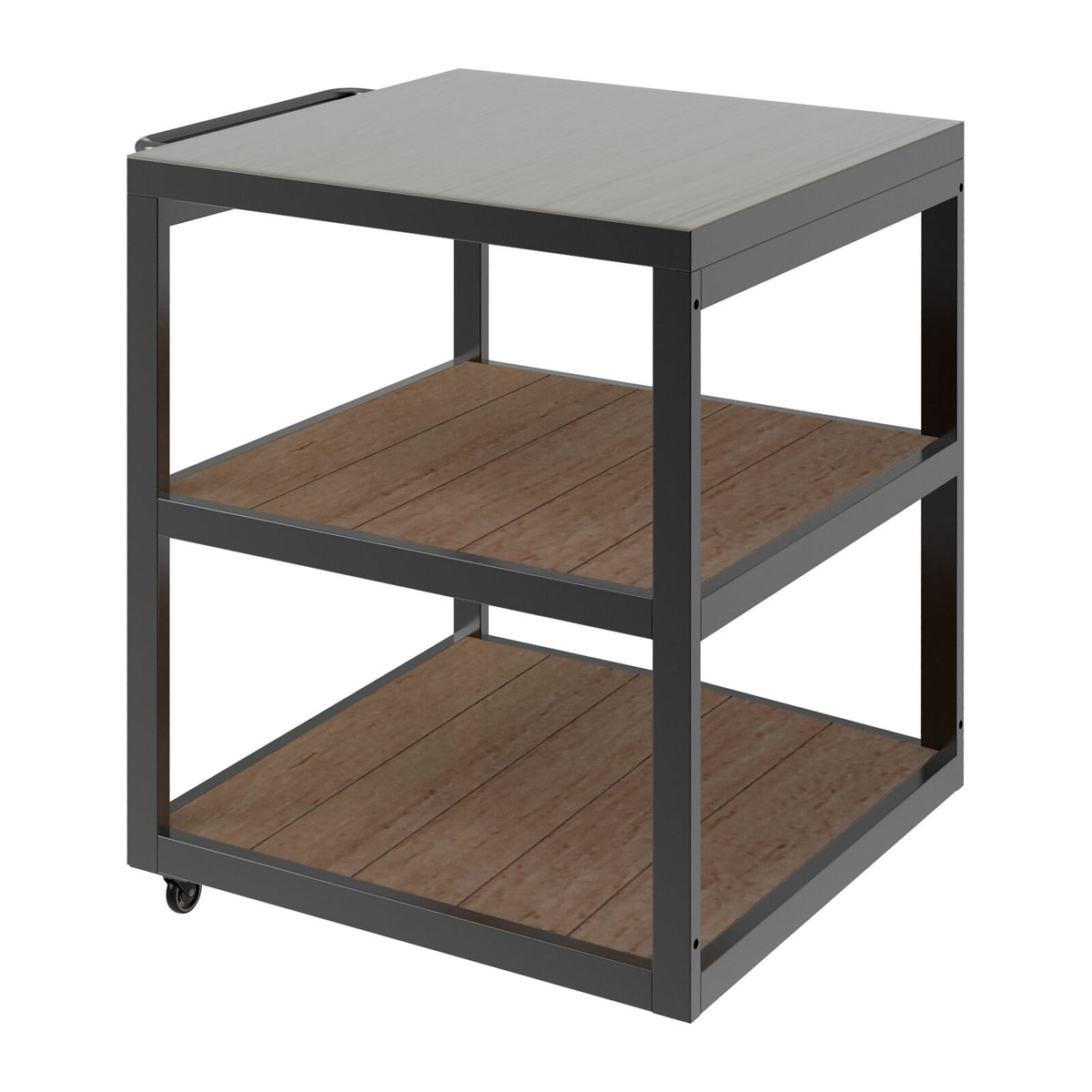 Witt Pizza Trolley Sidobord 1/2 Pizza Station Svart/Silver