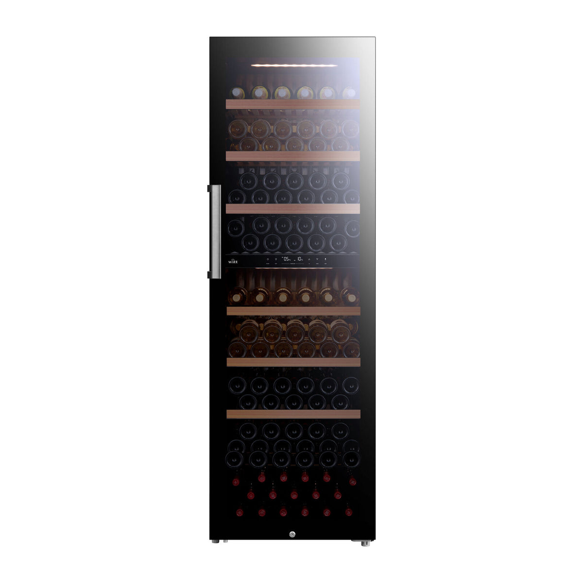 Witt WCF601852-1 Vapaasti sijoitettava viinikaappi, musta