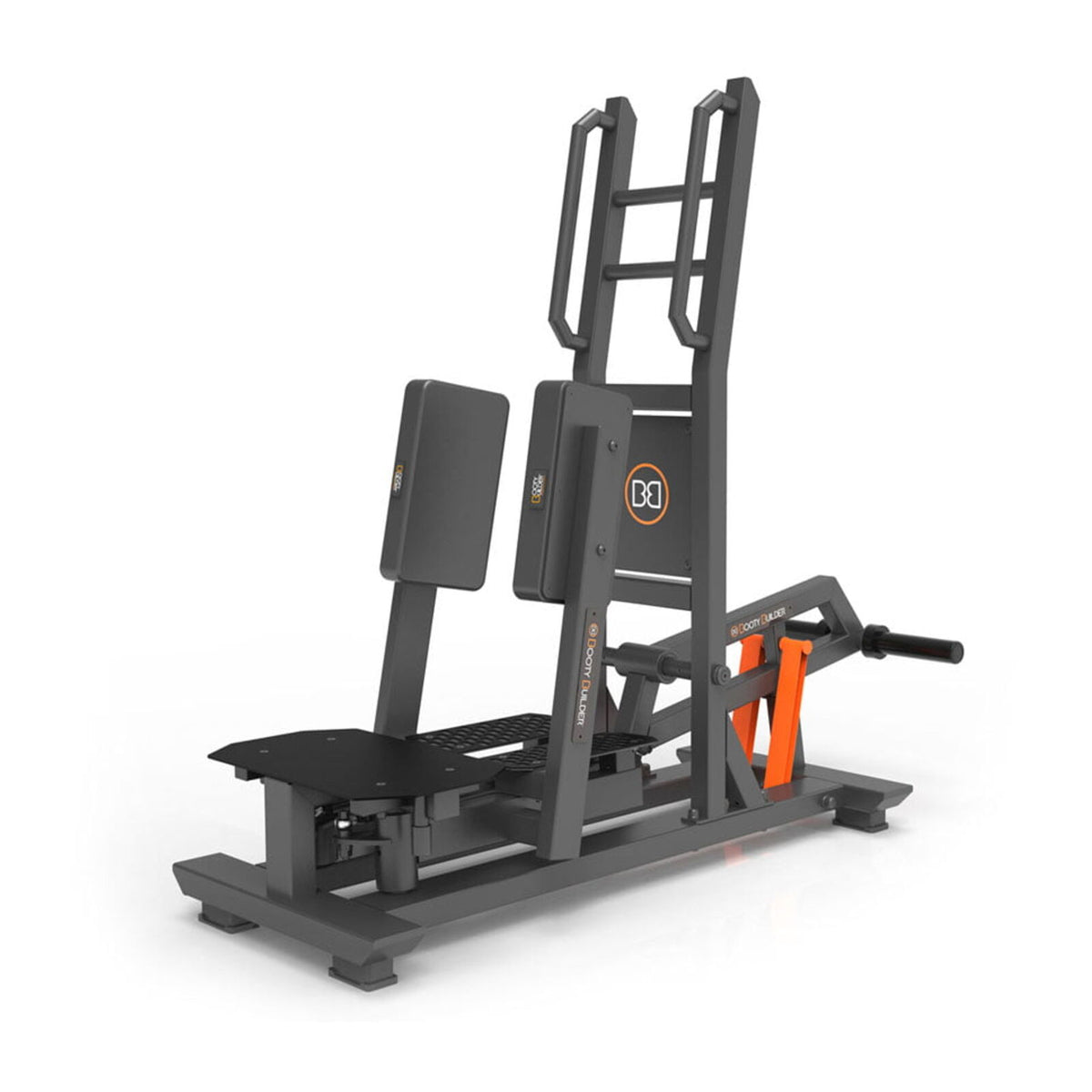 Booty Builder Seisten tehtävä lonkan loitontajalaite voimaharjoitteluun, musta