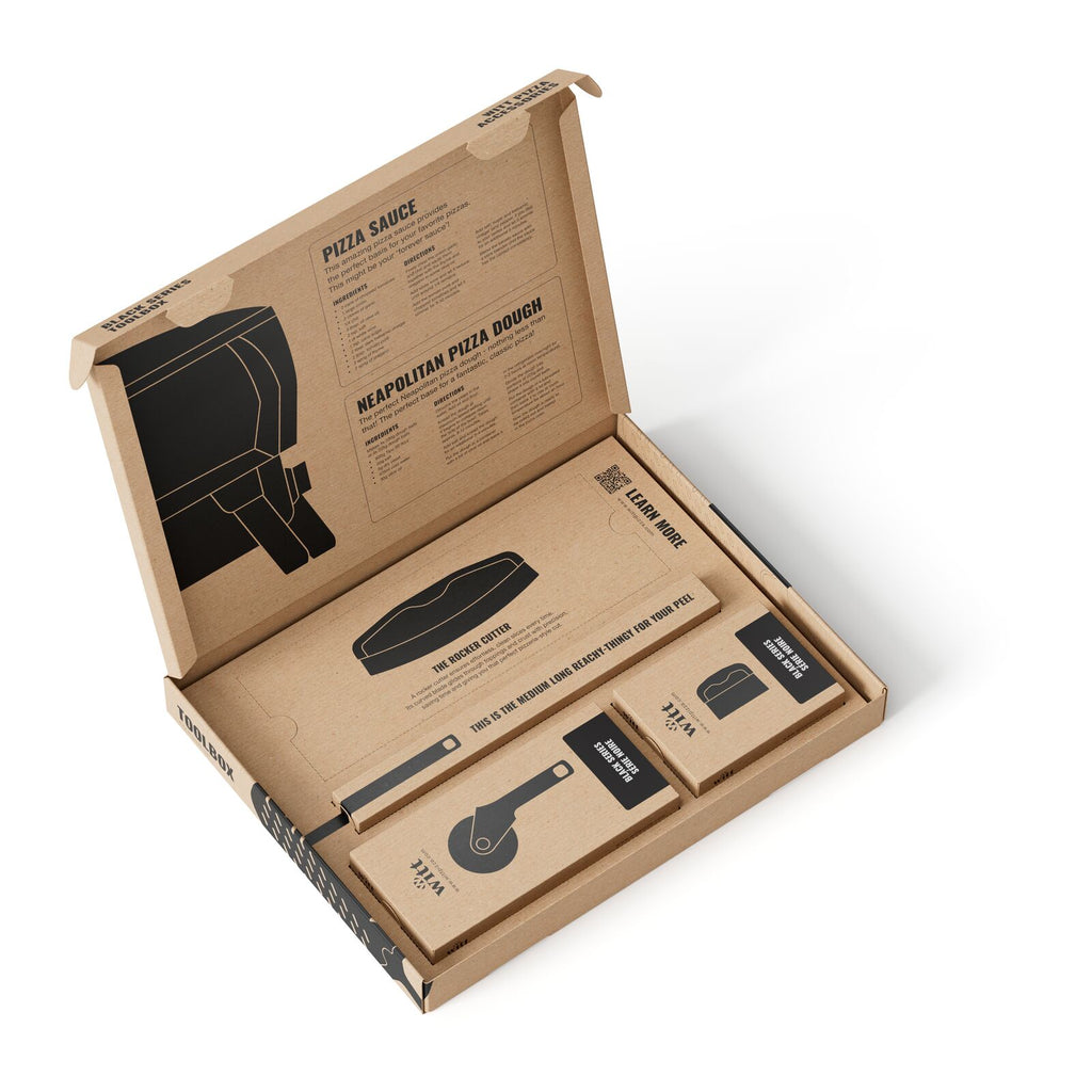 Witt Piccolo Rotante 13in EU incl toolbox 1 Pizza oven Black