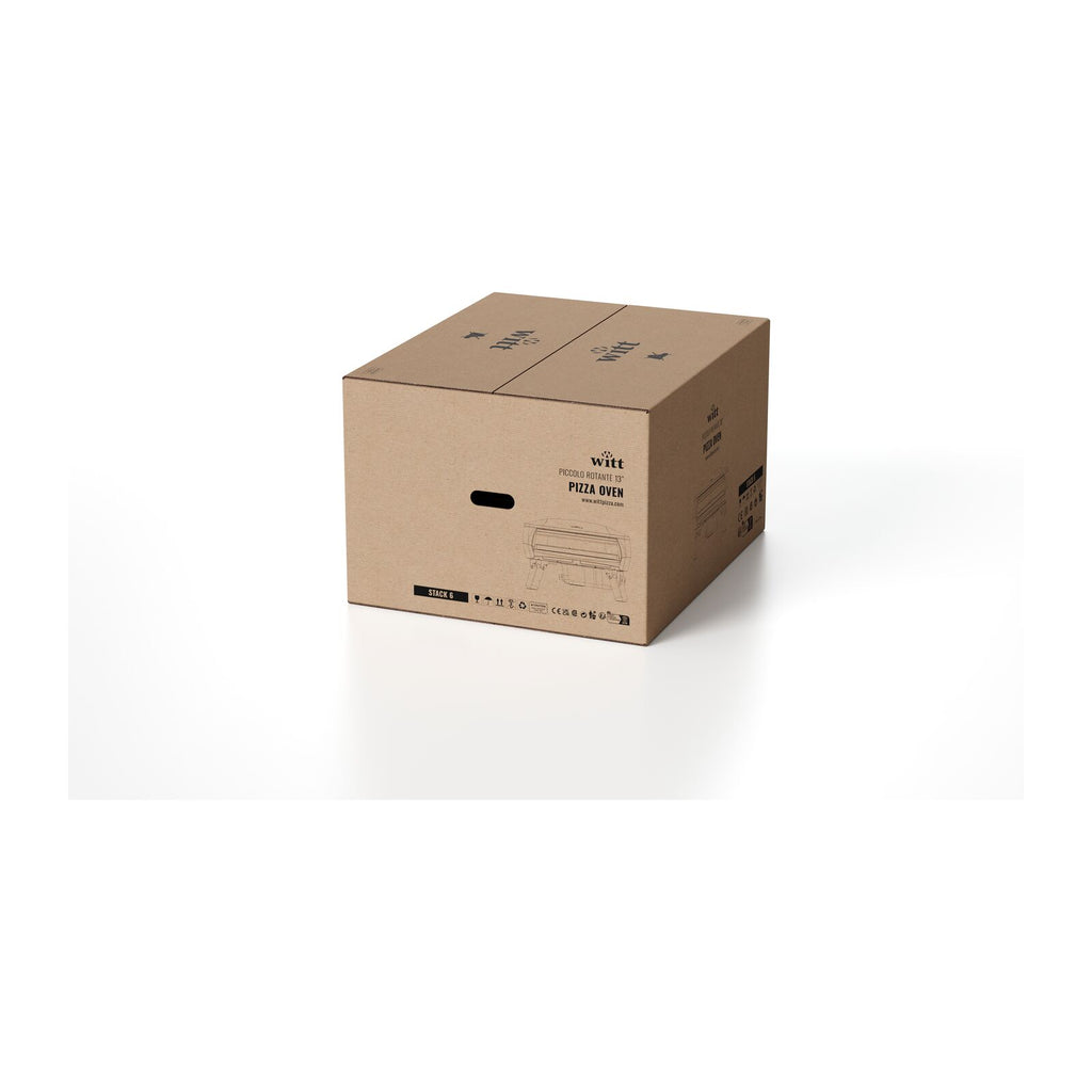 Witt Piccolo Rotante 13in EU incl toolbox 1 Pizza oven Black