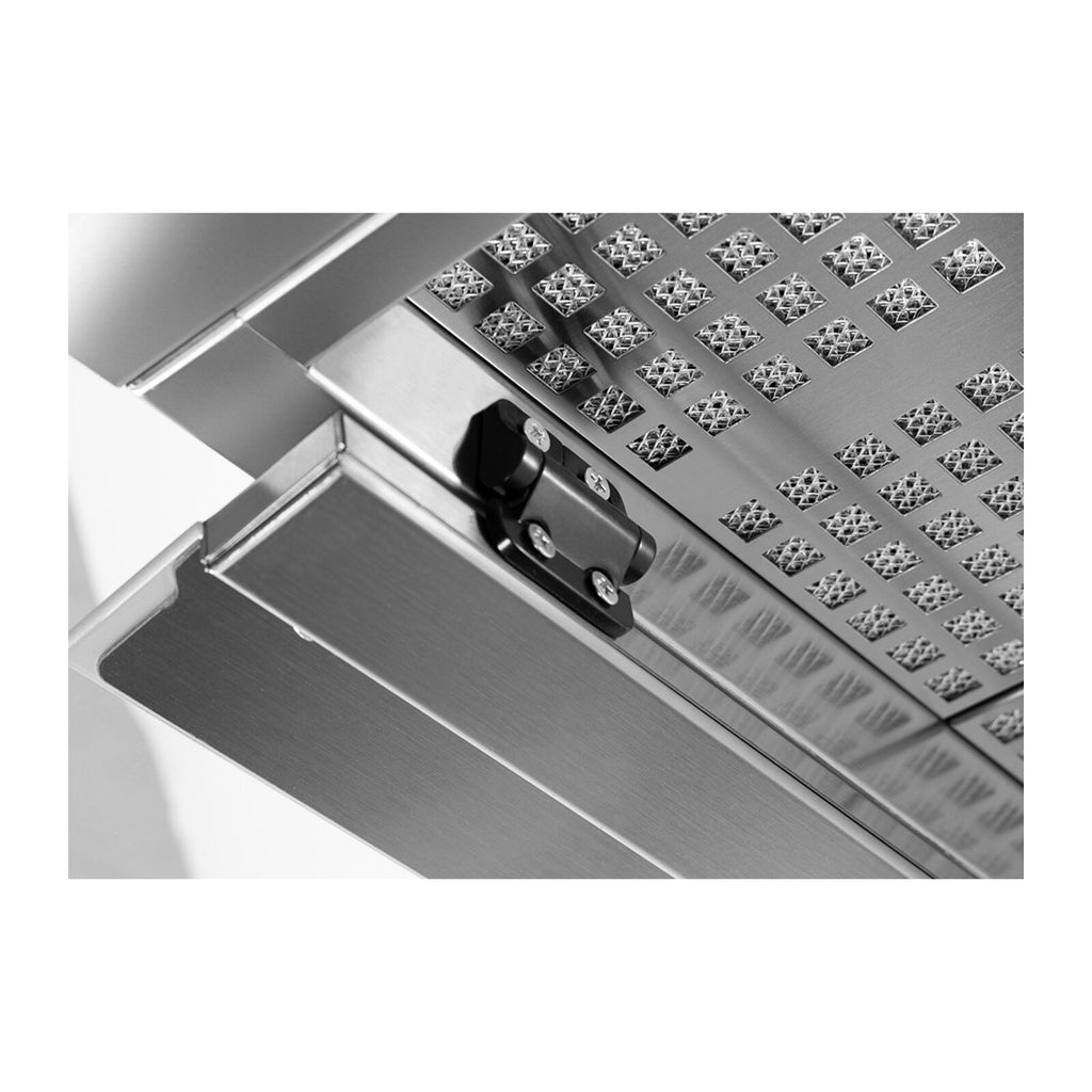 Witt Slide 90 S2 Built-in hood Stainless steel