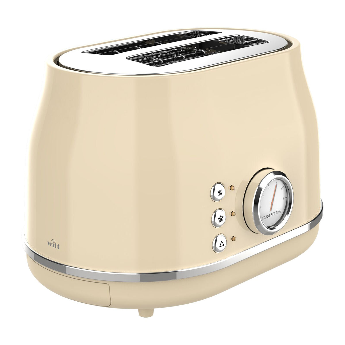 Witt Premium Retro Leivänpaahdin Creme