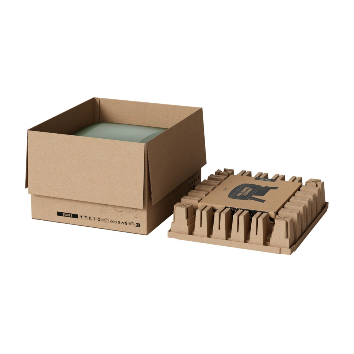 Witt Piccolo Rotante 16" EU Toolbox 3 pizzaugn grön