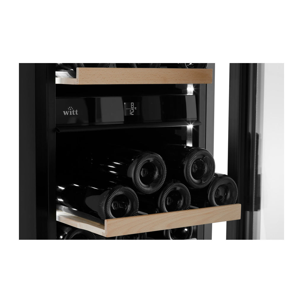 Witt WU4070P-2B29 Alakaappiviinikaappi Musta