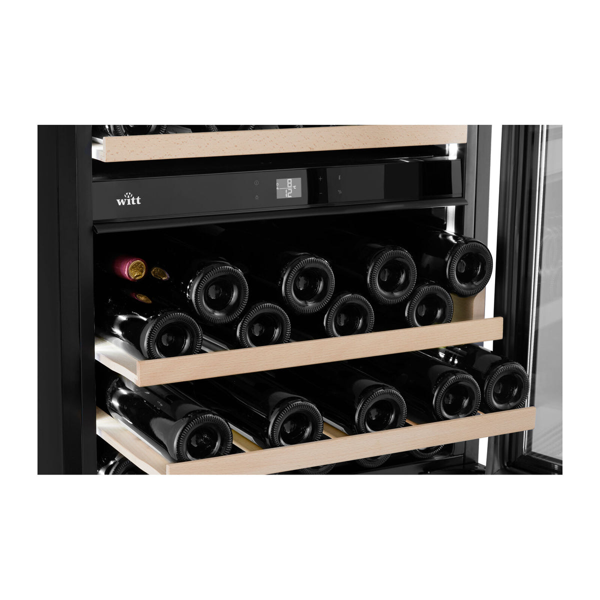 Witt WU6070P-2P45 Onderbouw Wijn Geïntegreerd