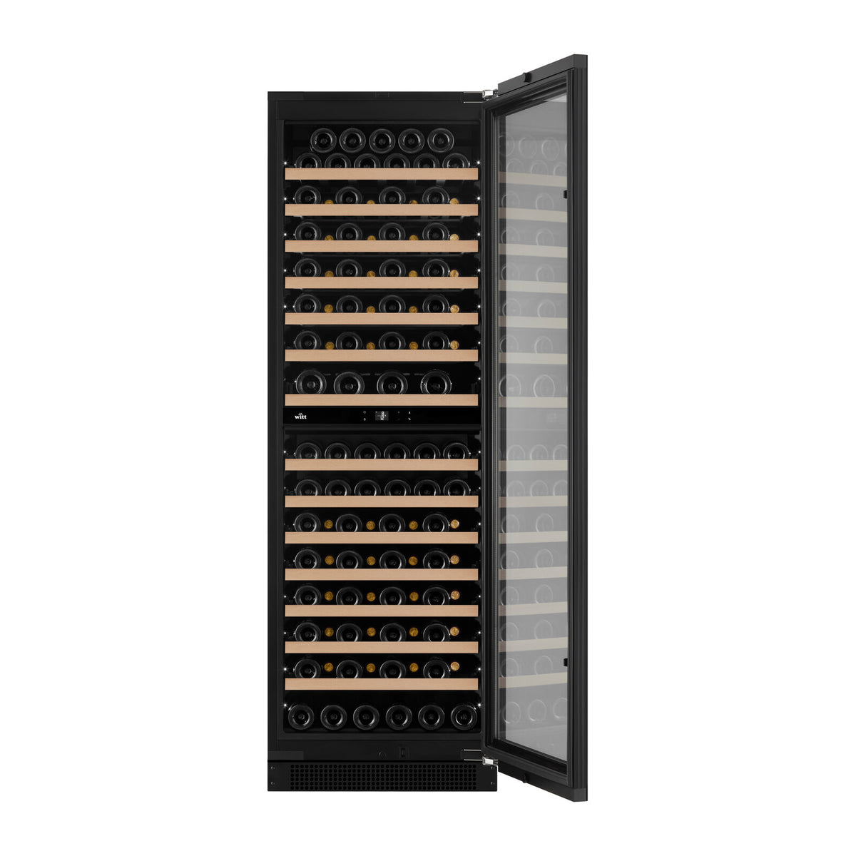 Witt WS60183P-2B120 Freestanding wine Black