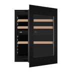 Witt WIU6070P-2B33 Inbouw wijn Zwart