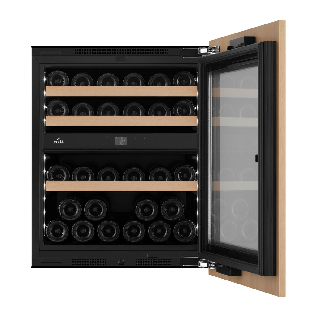 Witt WIU6070P-2P33 Integrated wine Black