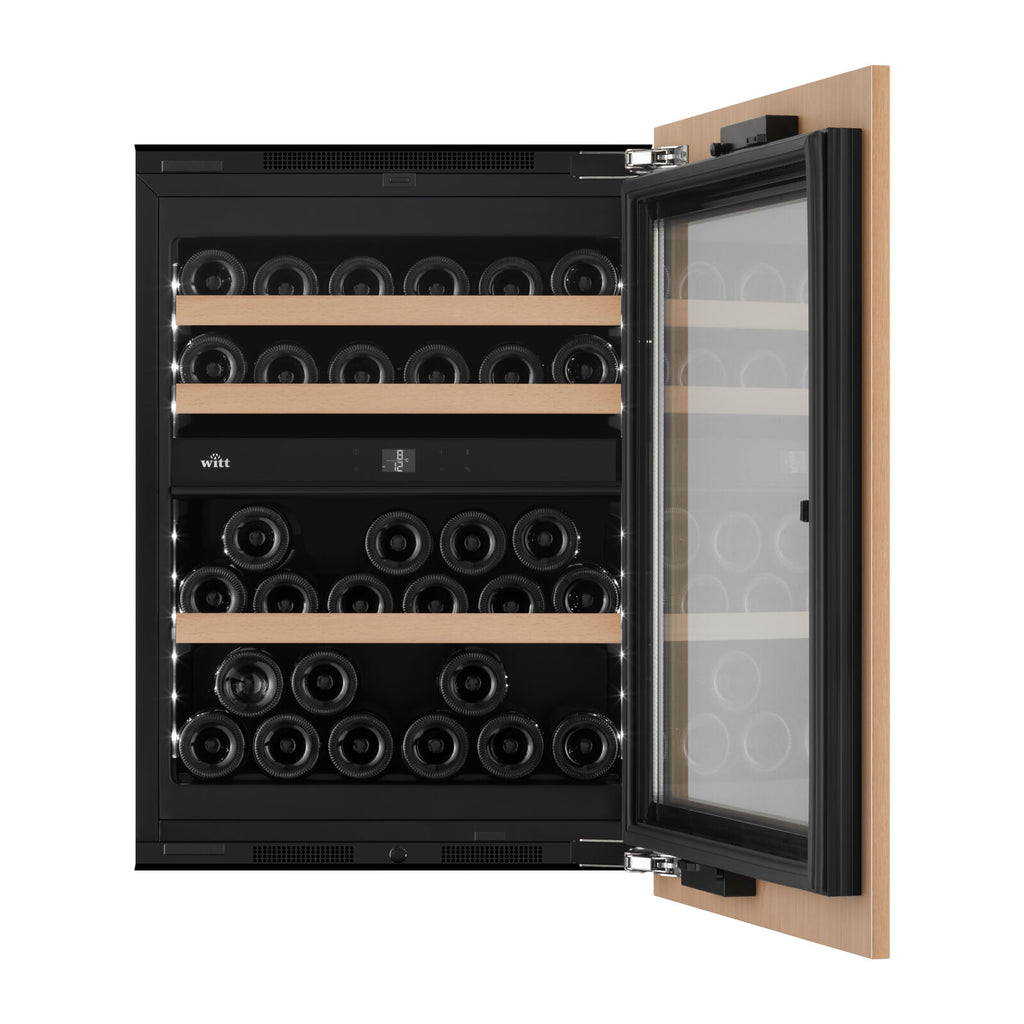 Witt WIU6078P-2P36 Integroitu viini Musta