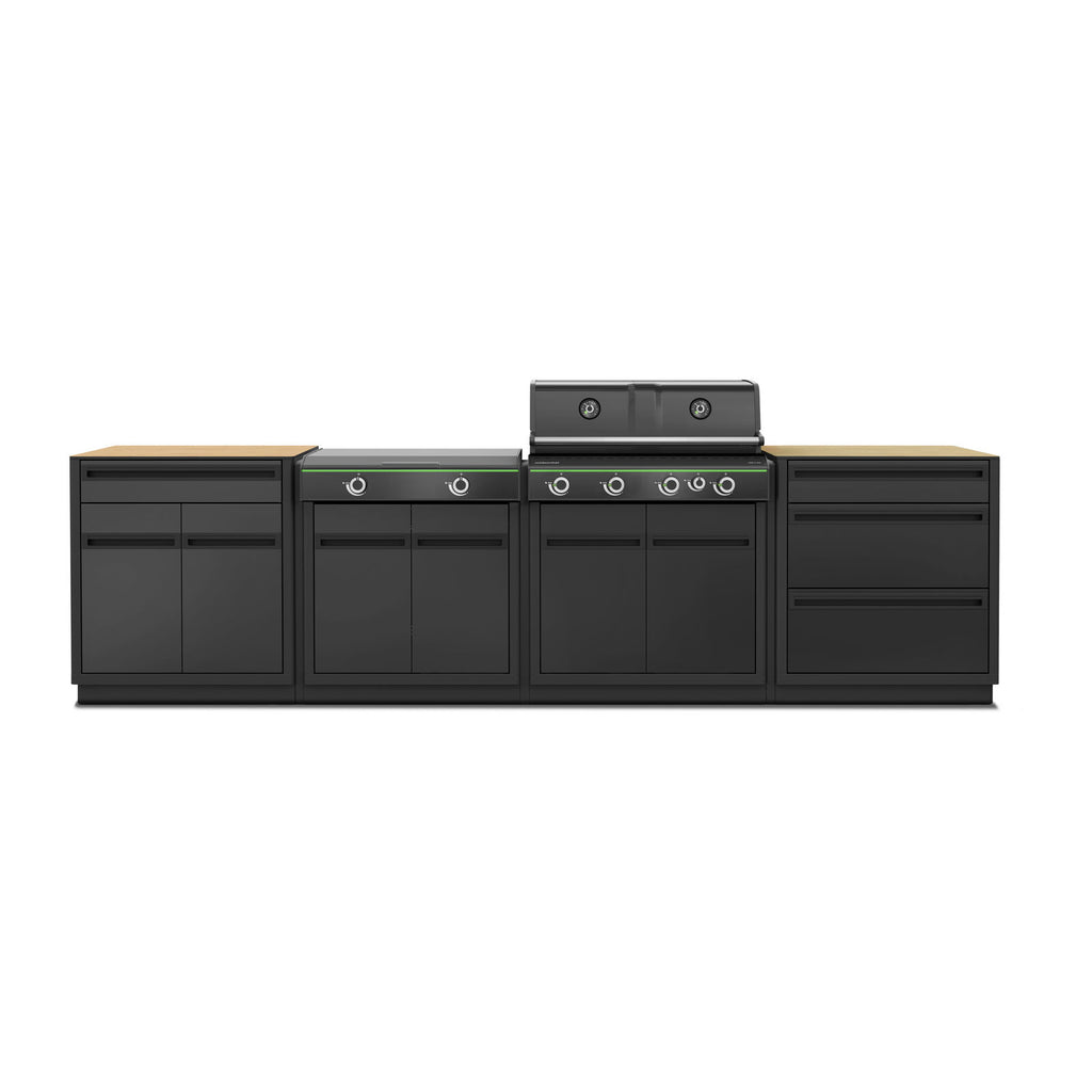 Outdoorchef Kitchen heat X-415/245 30MB HPL BBQ Modul Sort