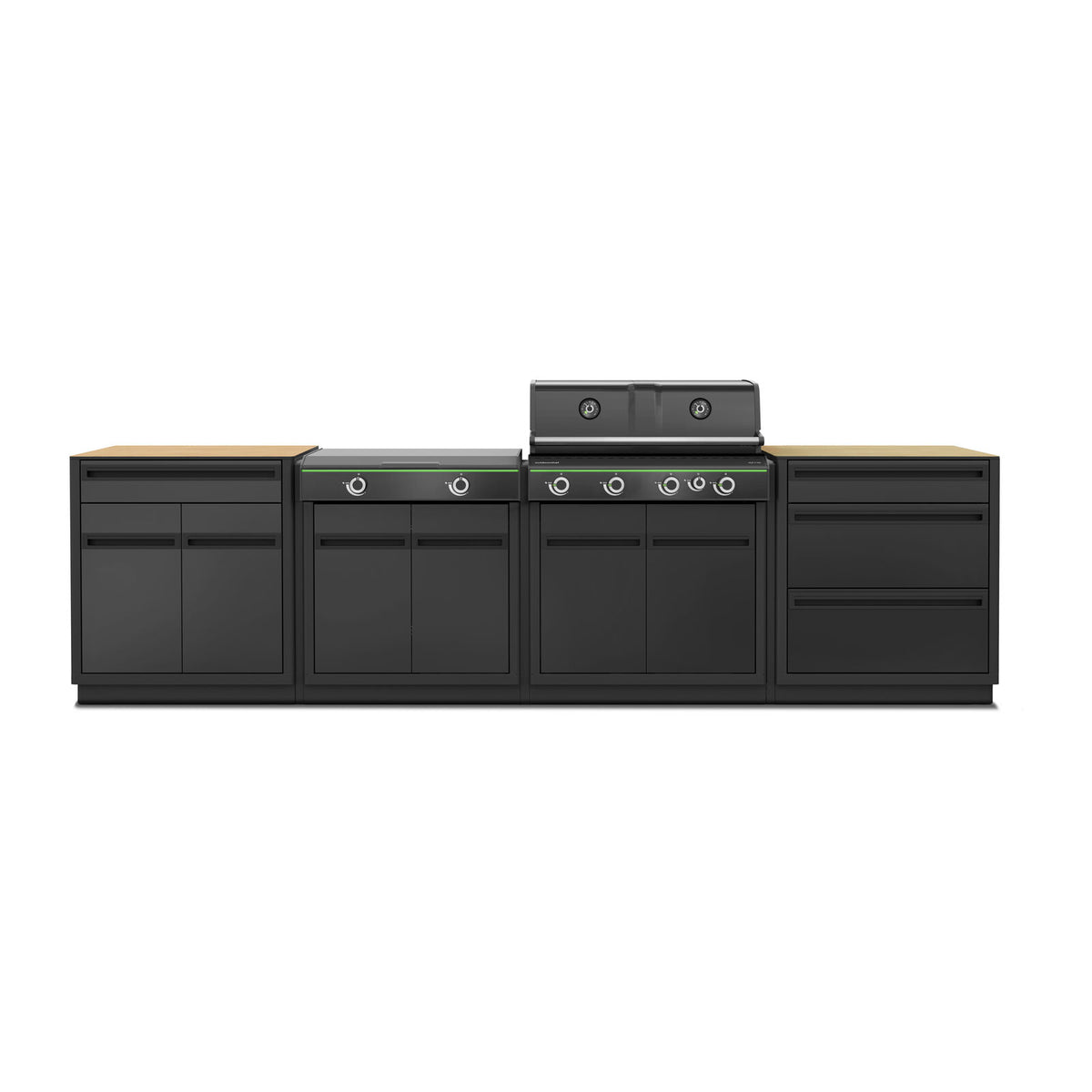 Outdoorchef Kitchen heat X-415/245 30MB HPL BBQ Modul Sort
