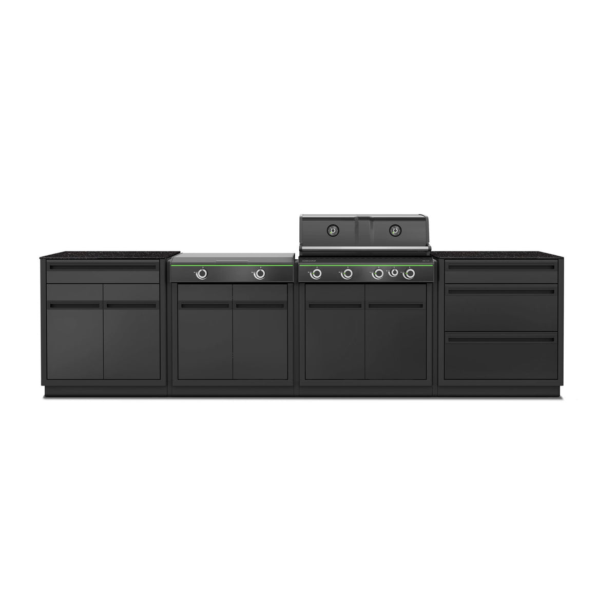 Outdoorchef Kitchen heat X-415/245 30MB granit BBQ Modul Sort