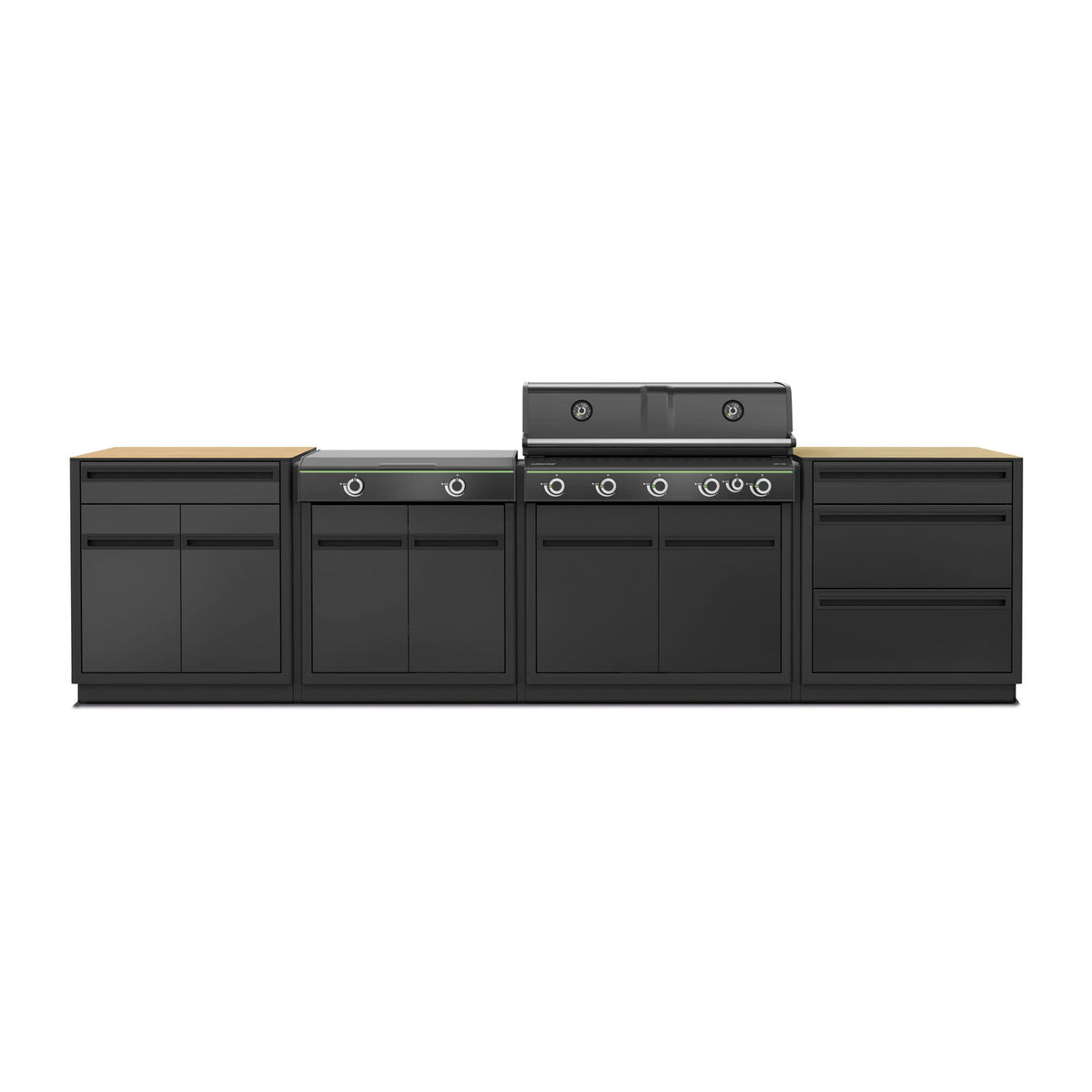 Outdoorchef Kitchen heat X-515/245 30MB HPL BBQ Modul Sort
