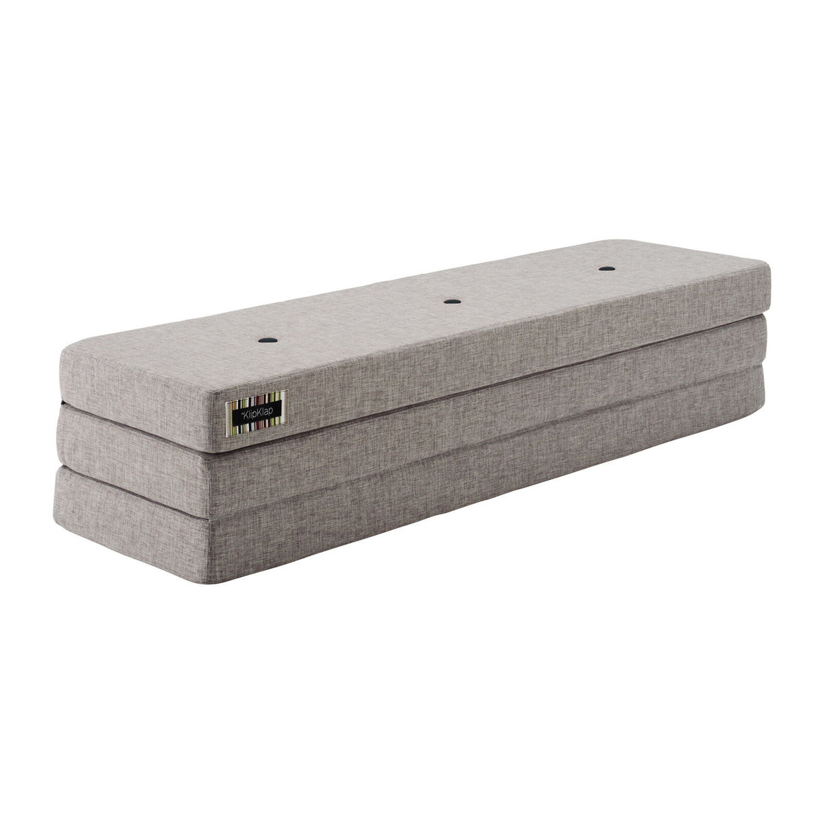 by KlipKlap 3 Fold 180 cm Madrass Multi Grey