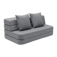 by KlipKlap 3-faldig soffa 120 cm Blue Grey