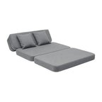 by KlipKlap 3 Fold Sofa 120 cm Blue Grey
