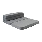 by KlipKlap 3 Fold Sofa 120 cm Blue Grey