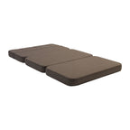 by KlipKlap 3 Fold Sofa 120 cm Brown