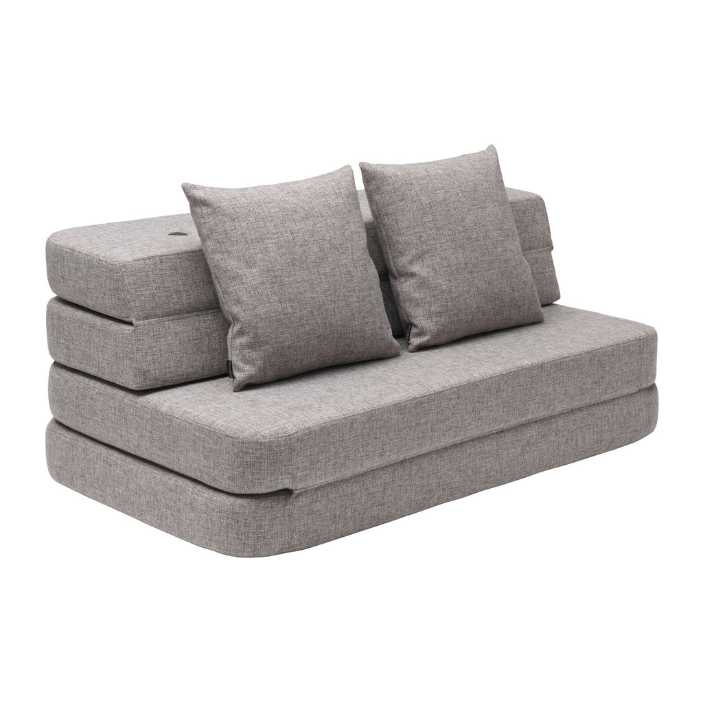 by KlipKlap 3-osainen sohva 120 cm Multi Grey