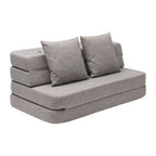by KlipKlap 3-osainen sohva 120 cm Multi Grey