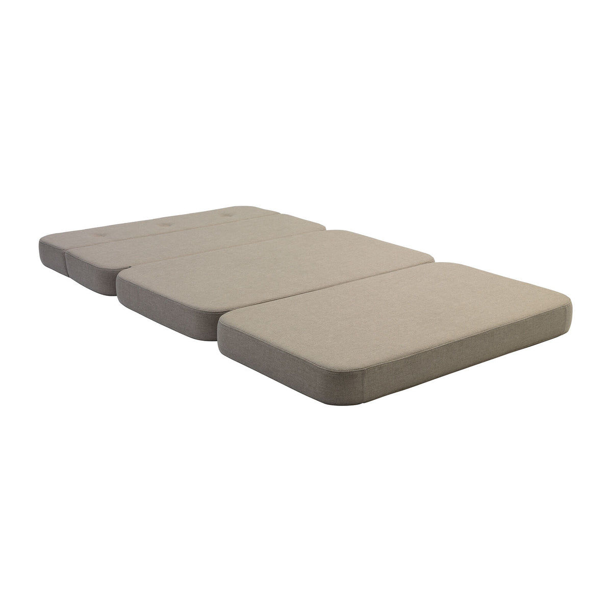 by KlipKlap 3 Fold Sofa 120 cm Sand