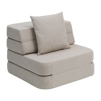by KlipKlap 3 Fold Sofa Einzel Beige