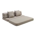 By KlipKlap KK 3 Fold Sofa XL Blød 140 cm Beige w. Sand