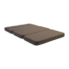 by KlipKlap 3 Fold Sofa XL Soft 140 cm Brown